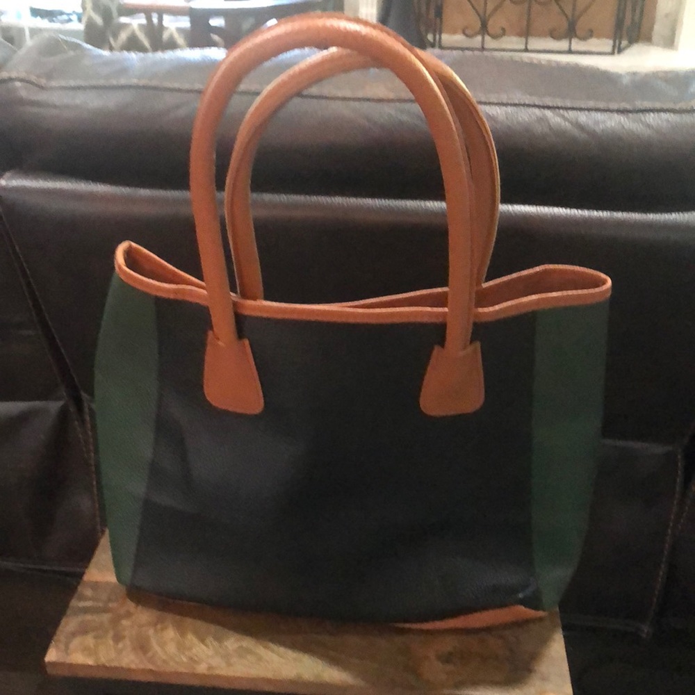 Neumann Marcus Colorblock Large Tote Bag